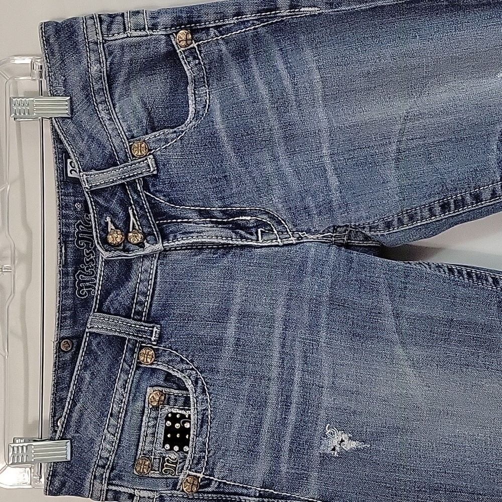 Miss Me~Thick Denim~32×34 Boot - Picture 4 of 16